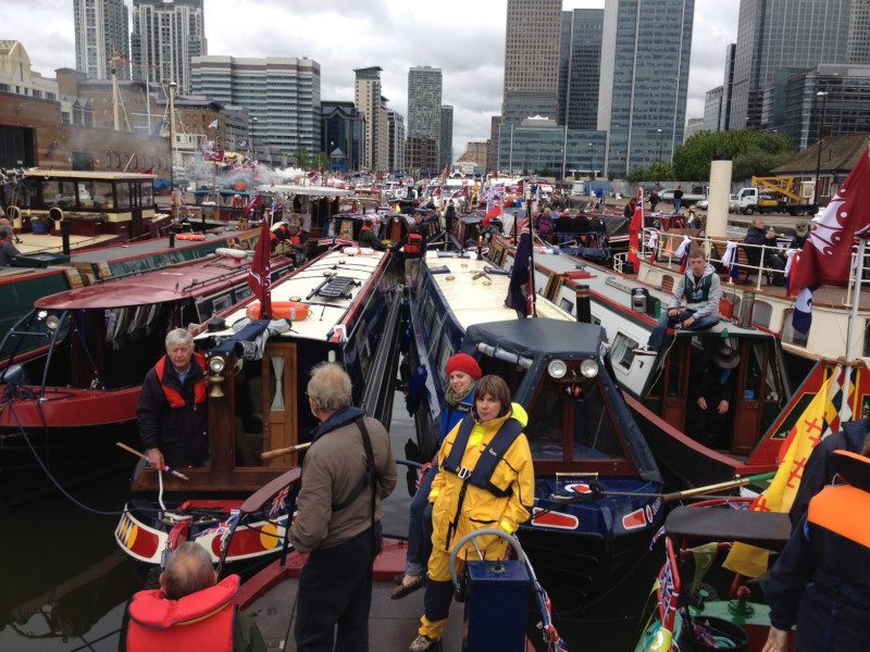 Queen Elizabeth II Diamond Jubilee river pageant in London